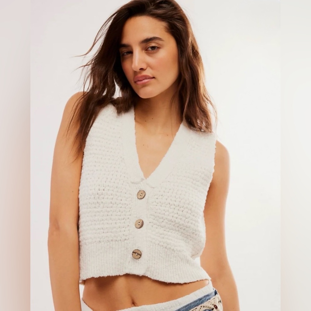 We The Free Ava Sweater Vest M